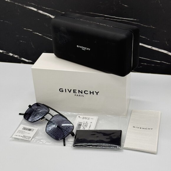 NEW GIVENCHY GV40041U 02C BLACK MEN SUNGLASSES - Picture 8 of 8